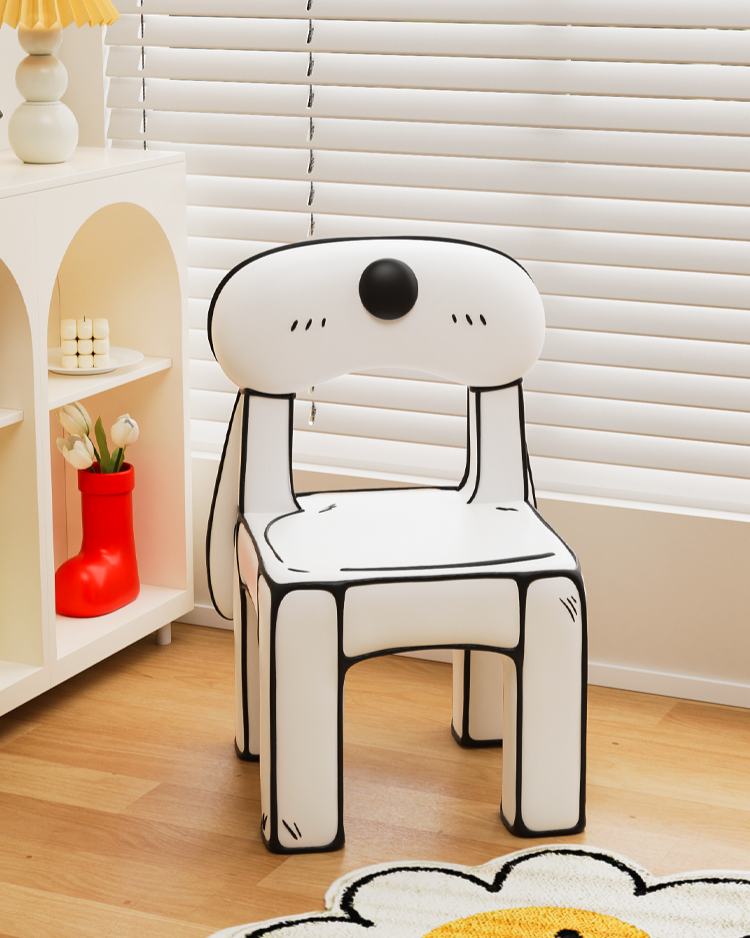 3D Cartoon Dog Chair