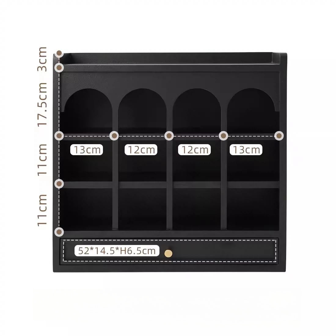 Japanese-inspired mug rack