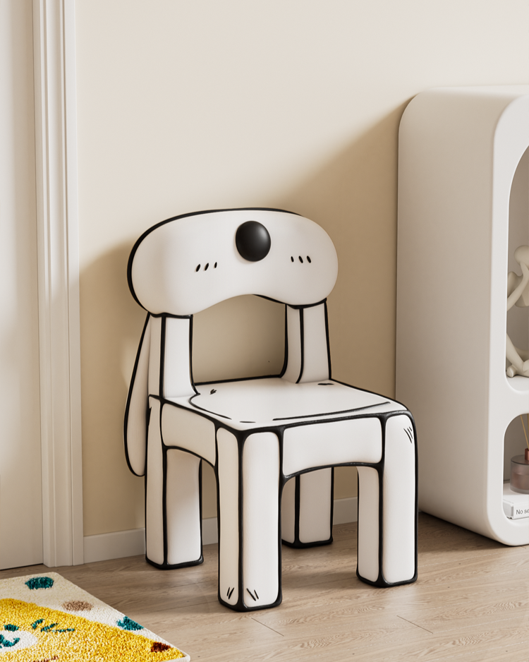 3D Cartoon Dog Chair