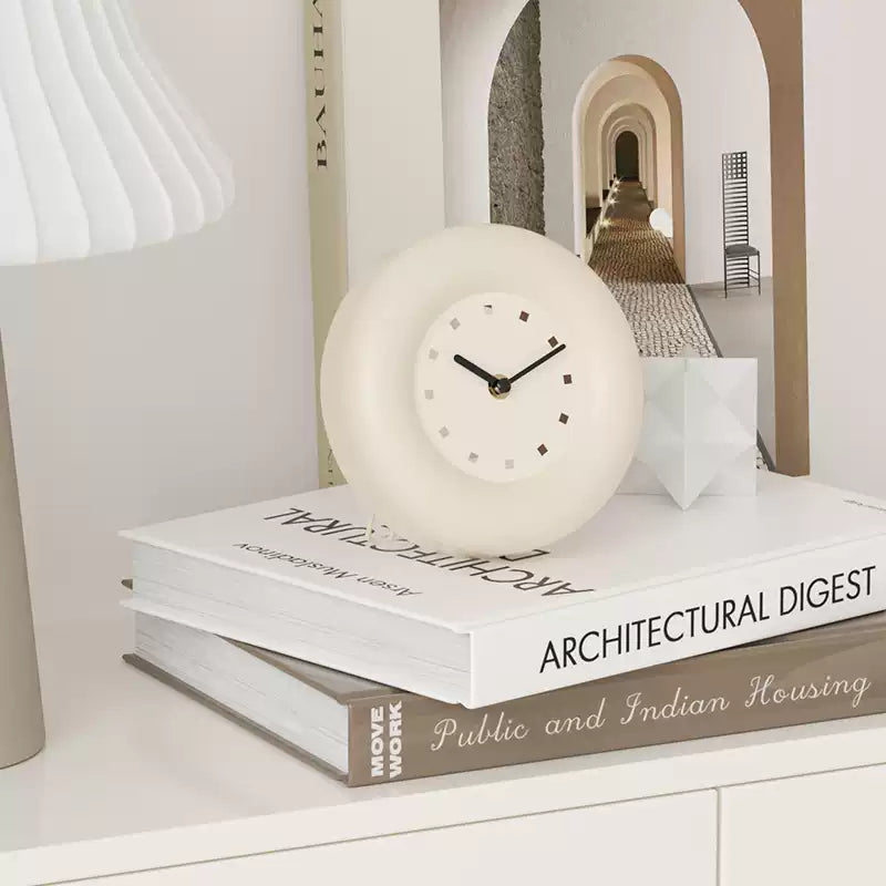 Modern Round Desk Clock