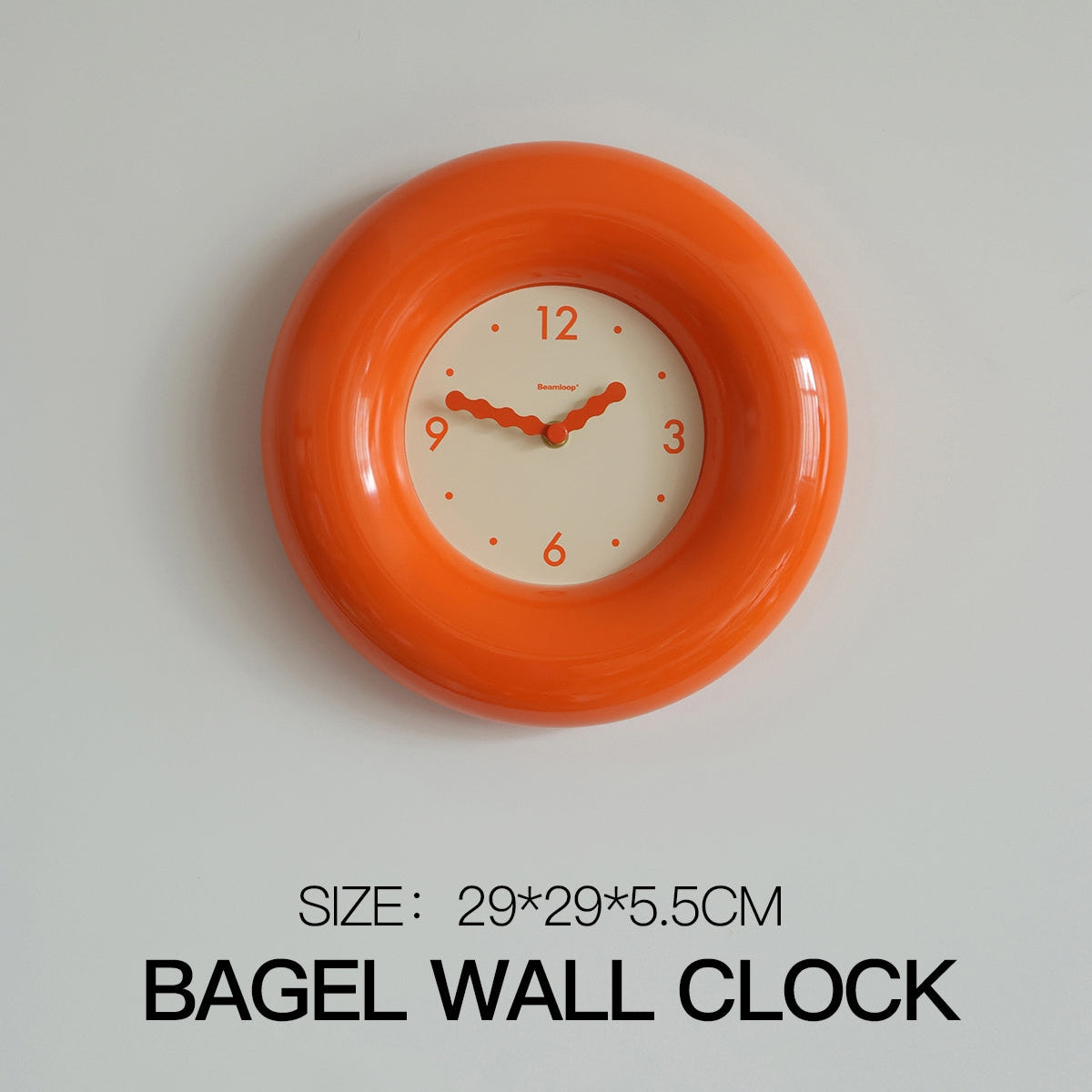 12-Inch Bagel Wall Clock