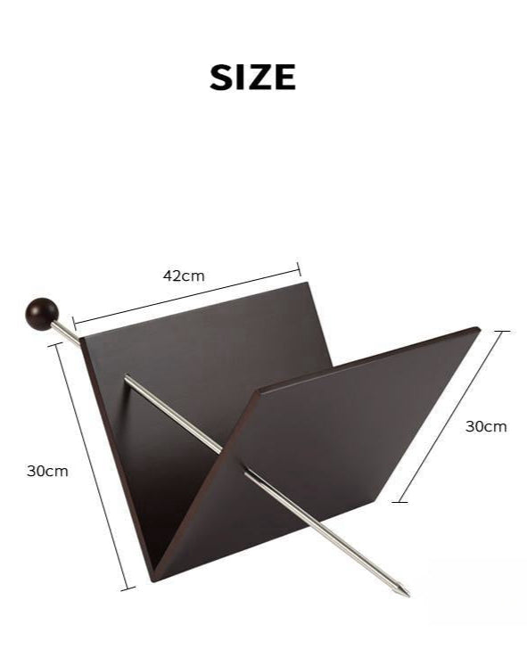 V-Shaped Modern Magazine Rack