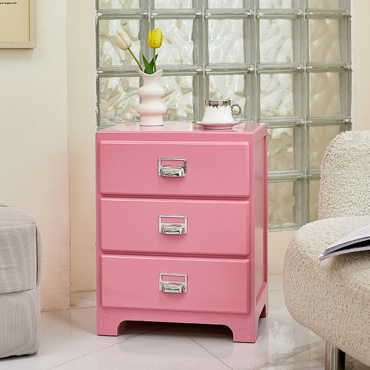 Storage Dresser Bedside Table with 3 Drawers Storage Dresser Bedside Table with 3 Drawers