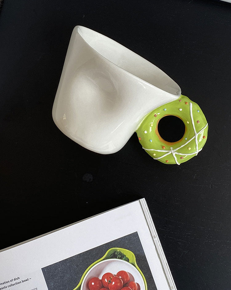 Donut Handle Mug