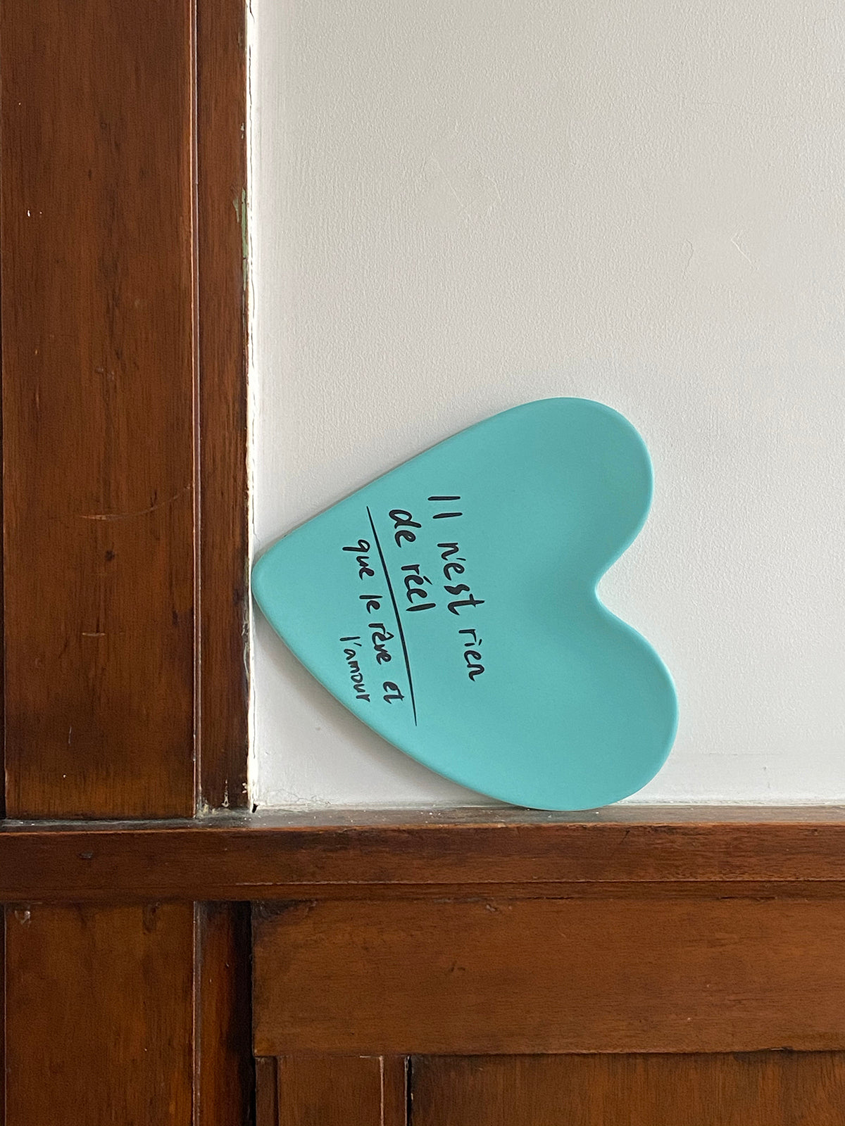French Heart-Shaped Plate