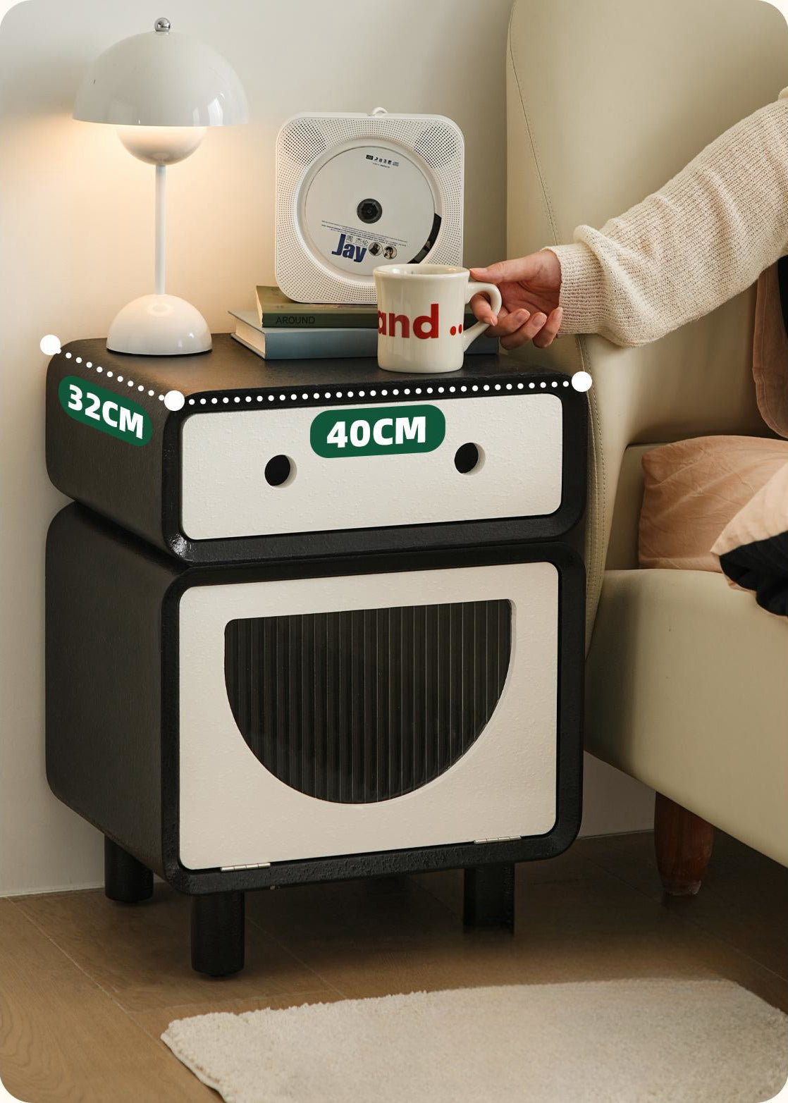 Muti Function Robot Side Table