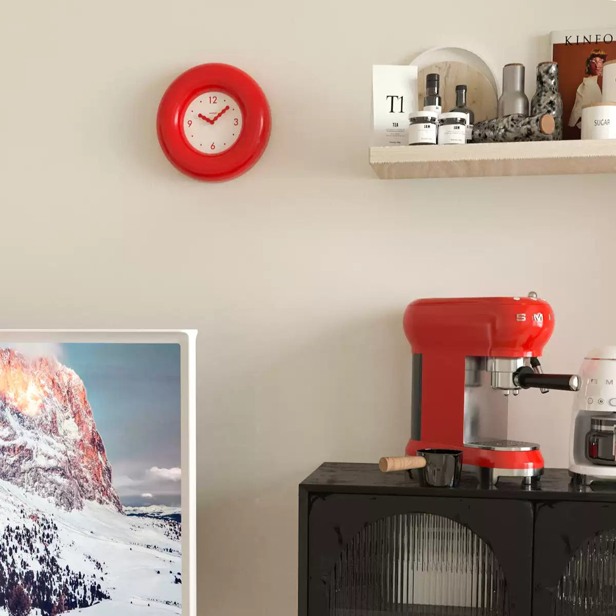 12-Inch Bagel Wall Clock