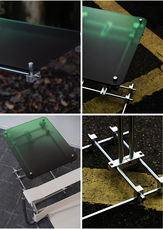 Gradient Acrylic Side Table