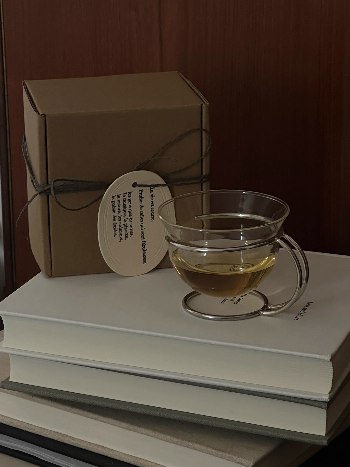 Vintage Glass Coffee Cup
