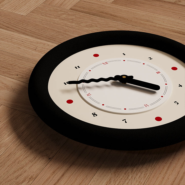Classic Grid Panel Clock