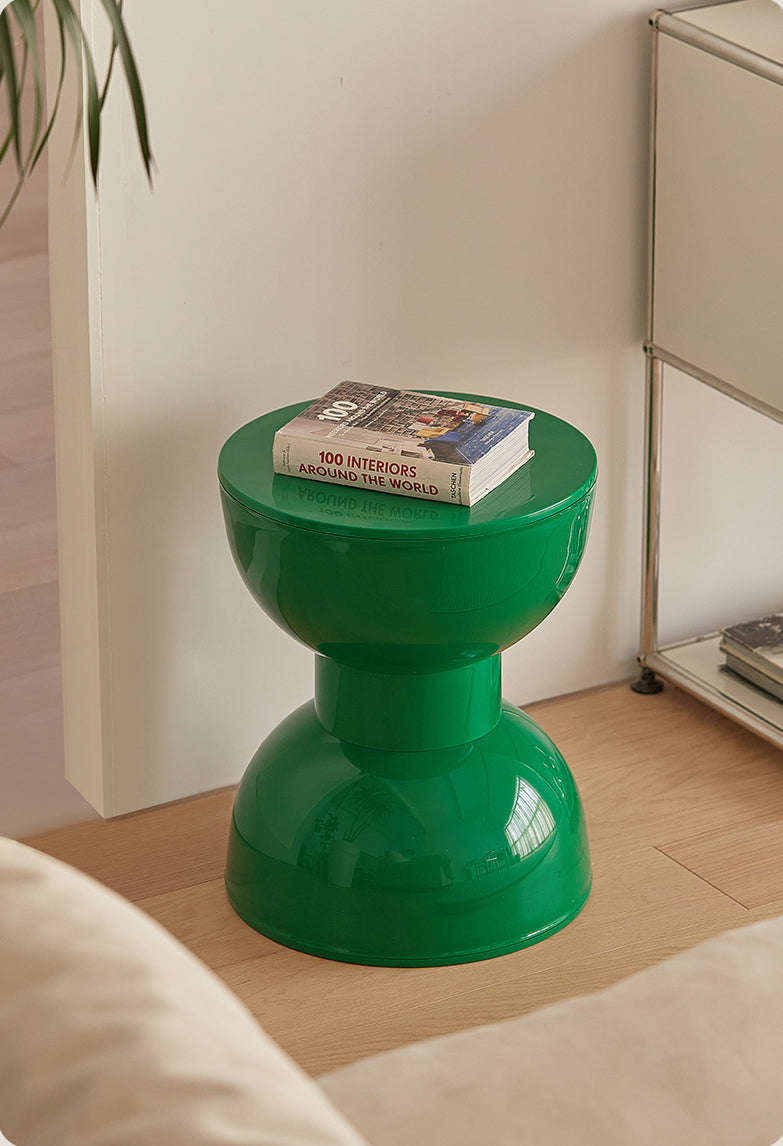 Plastic Bowknot Side Table Stool