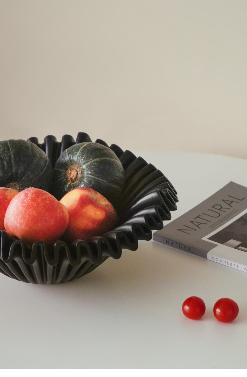Resin Wave Fruit Tray