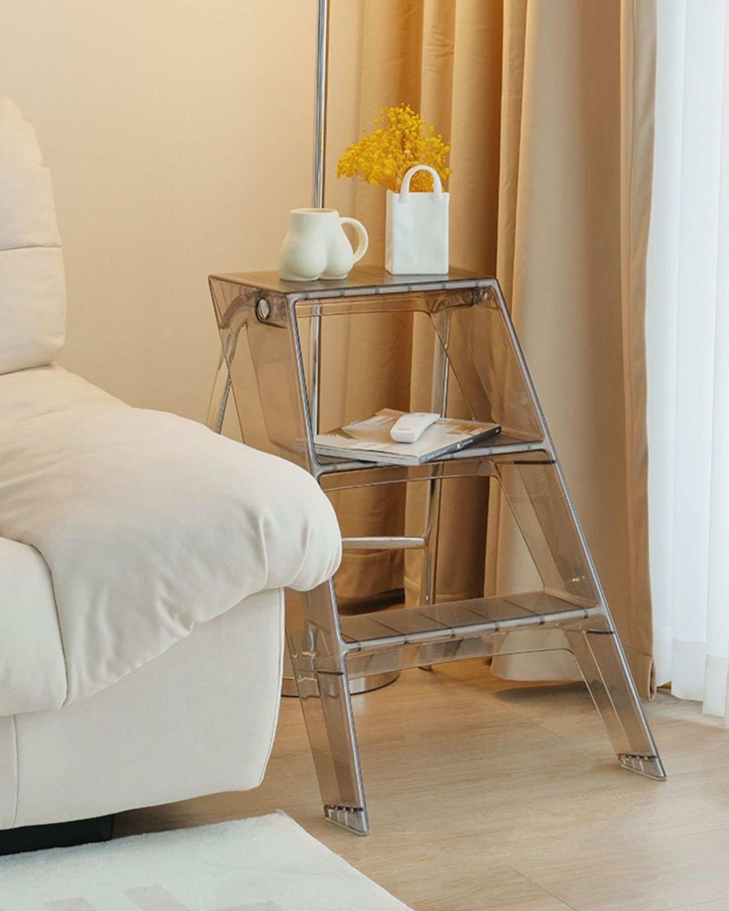 Foldable Ladder Shelf