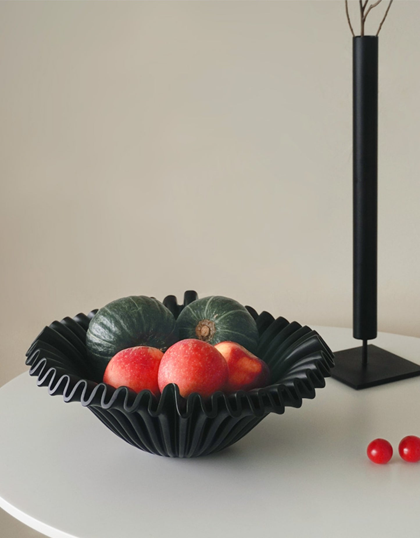 Resin Wave Fruit Tray