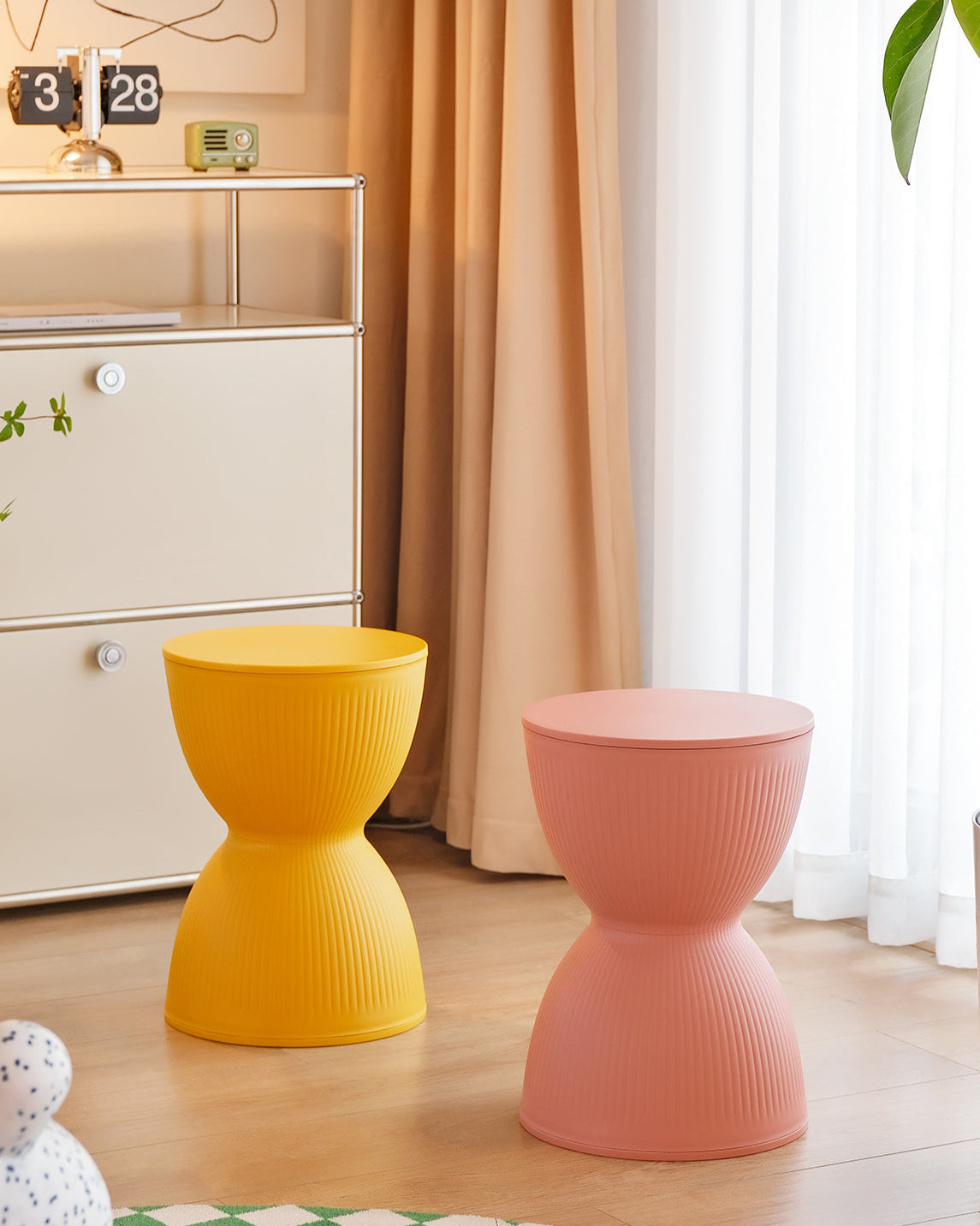 Stripe Rainbow Stool
