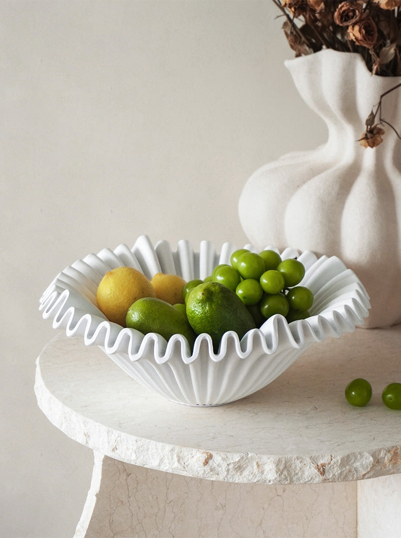 Resin Wave Fruit Tray