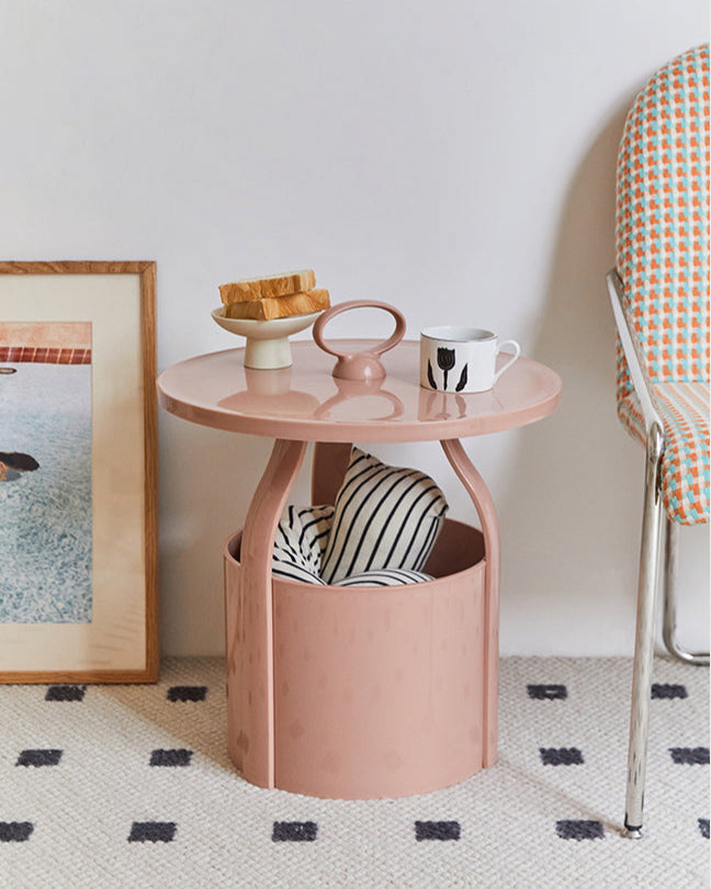 Bucket Handheld Side Table
