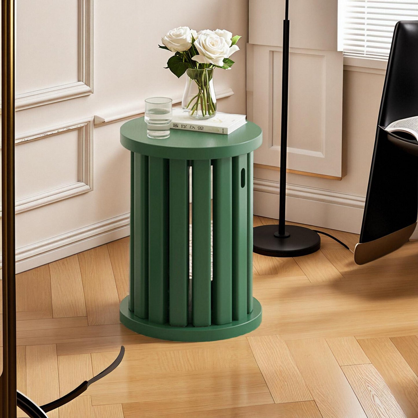 4-in-1 Stackable Stools Side Table