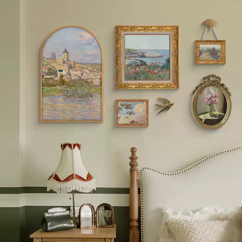 Elegant Vintage 8-Piece Art