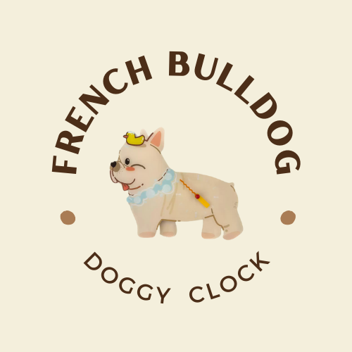 Playful Doggy Wall Clock