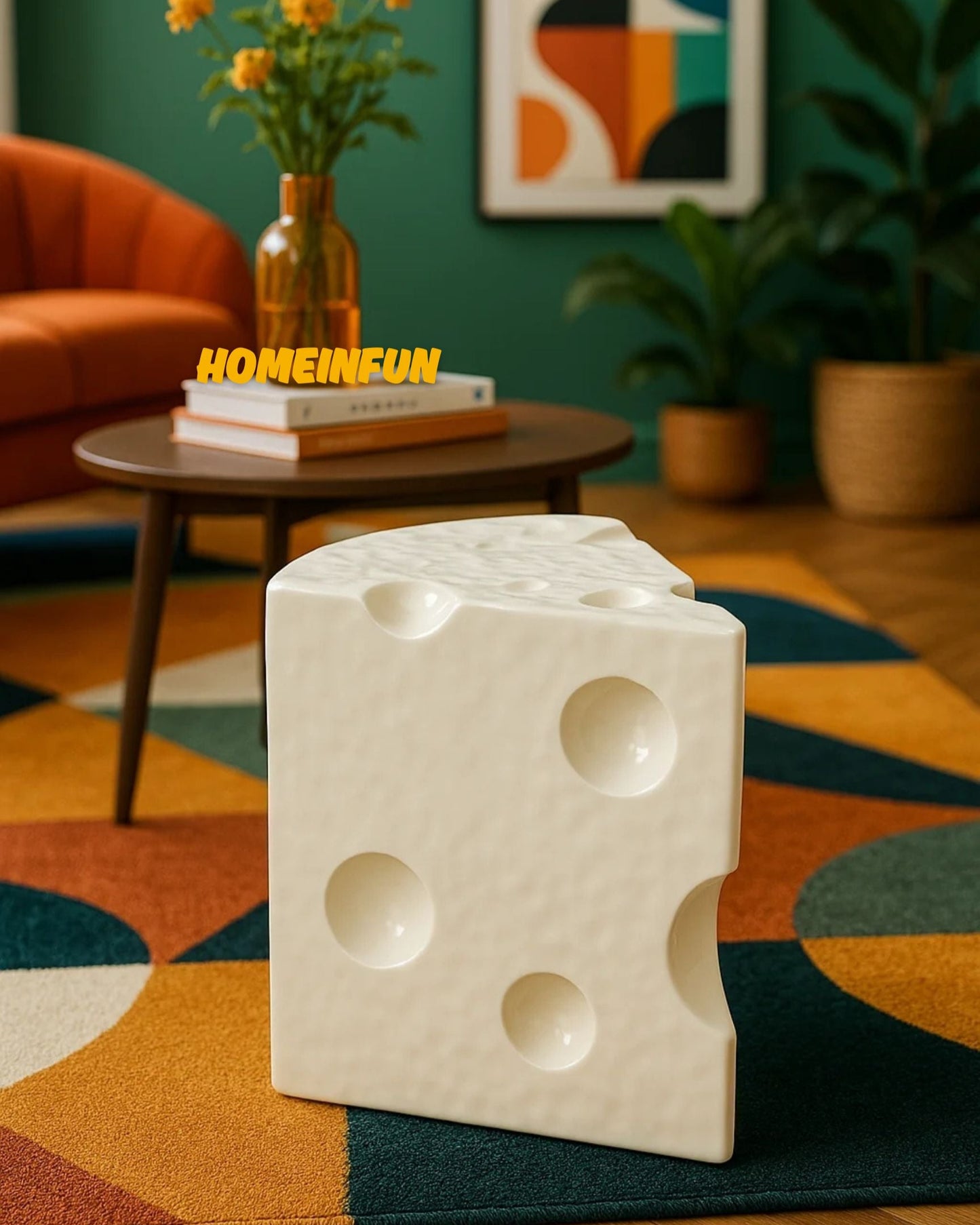 Creative Cheese Side Table Stool