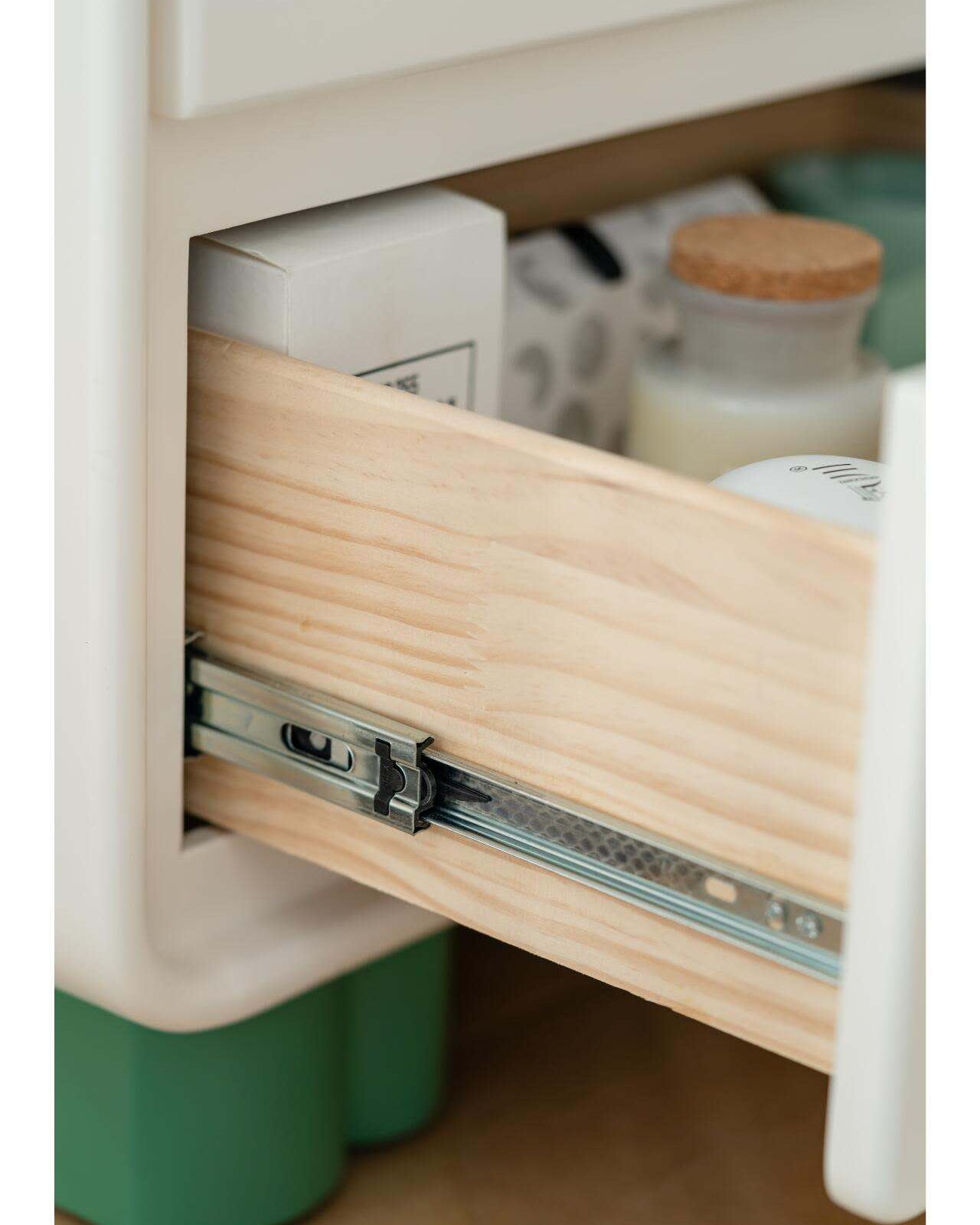 Color Blocked Nightstand