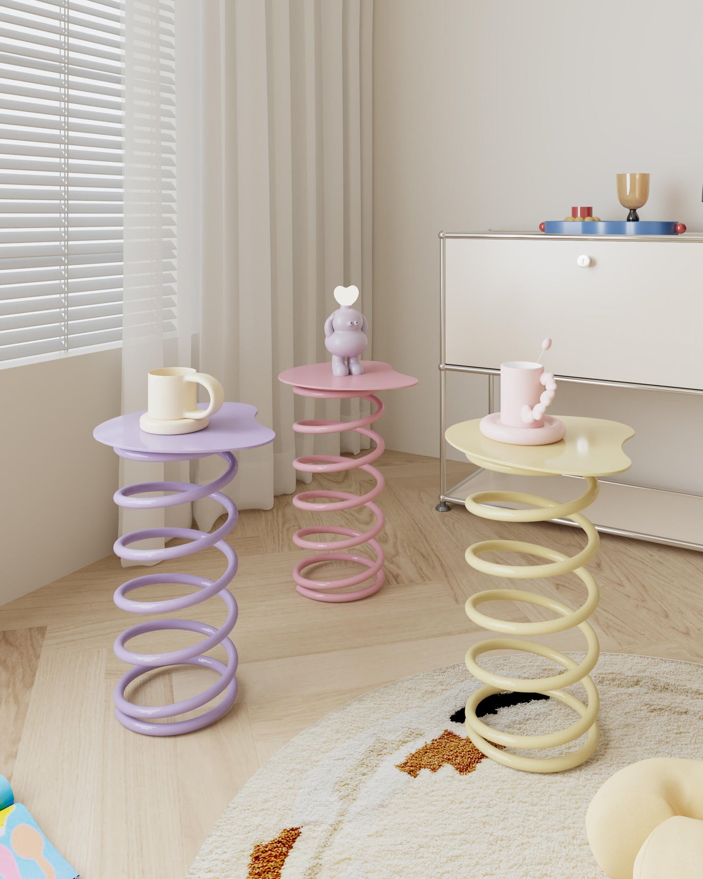 Spring Shaped Side Table