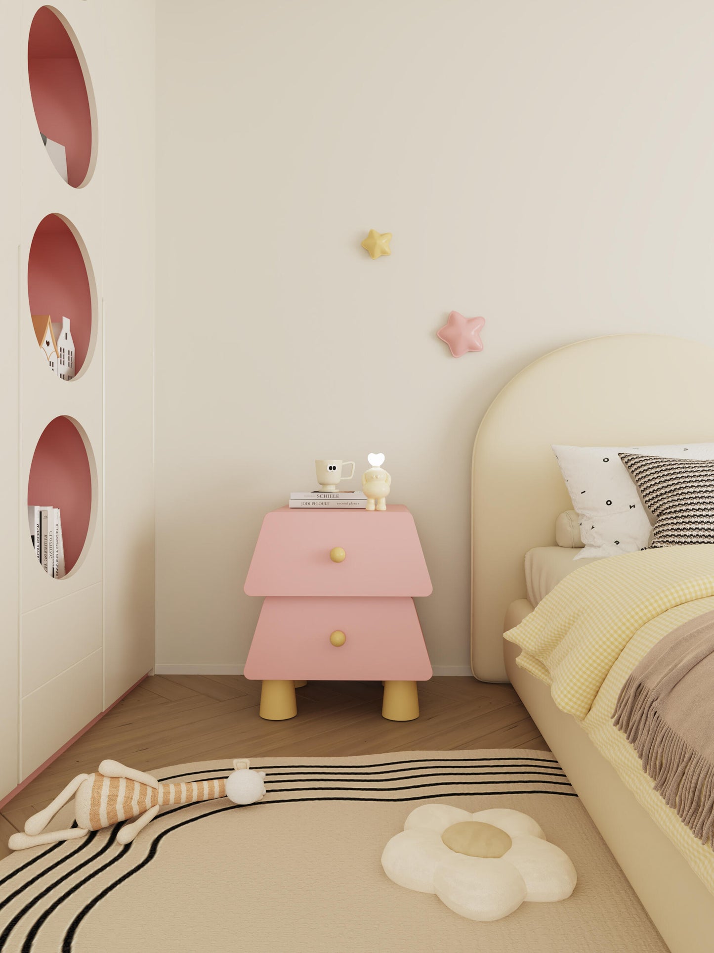 Cute Tree-Shaped Nightstand