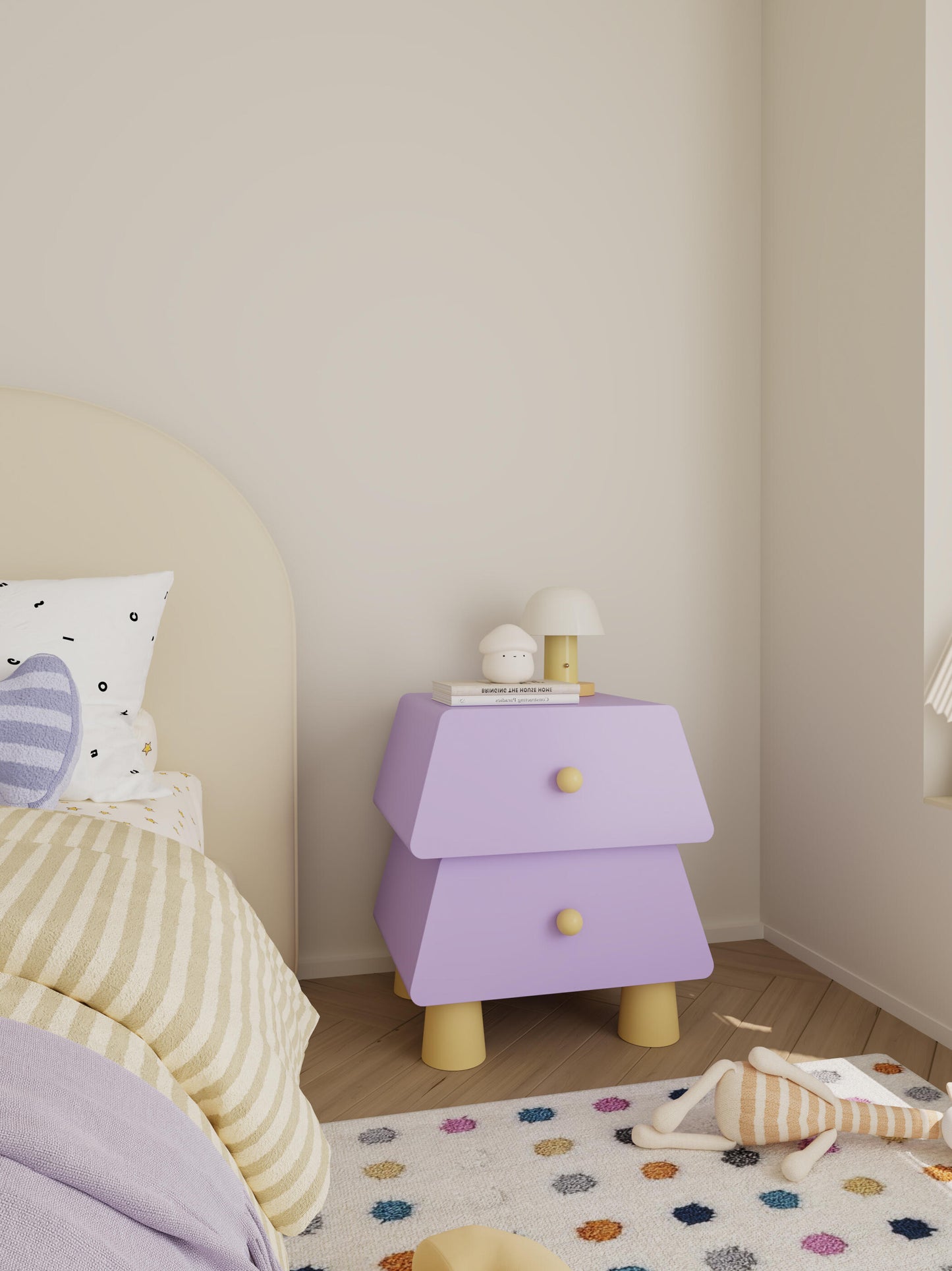 Cute Tree-Shaped Nightstand