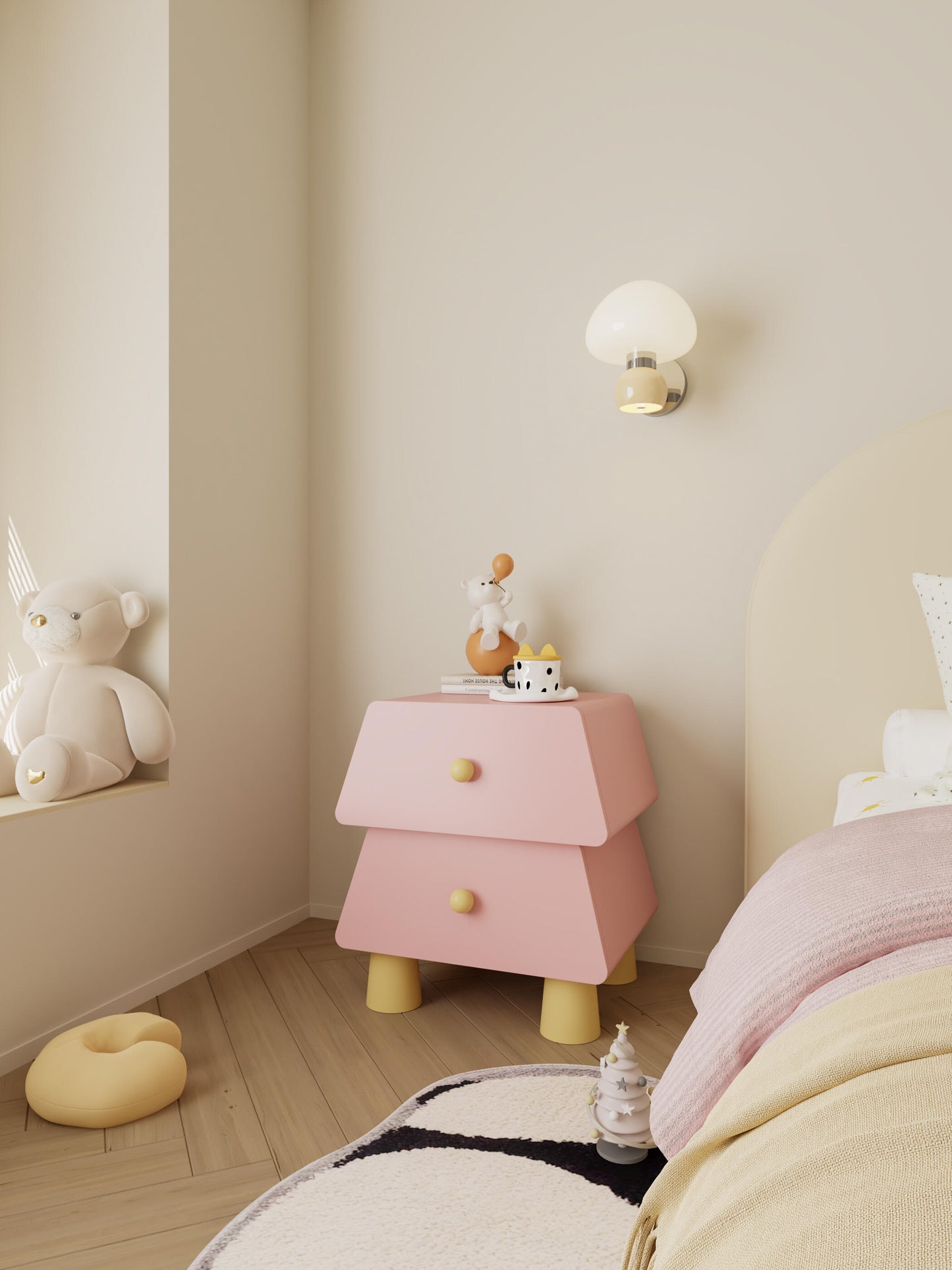Cute Tree-Shaped Nightstand