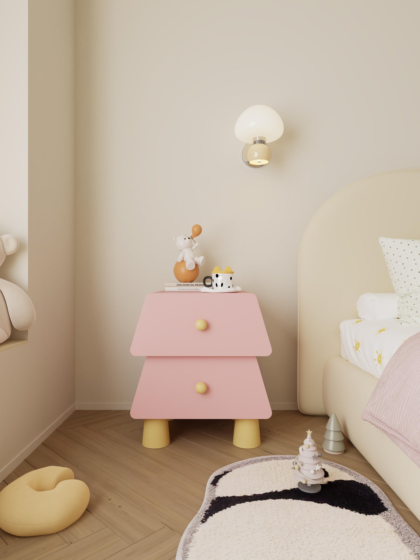 Cute Tree-Shaped Nightstand