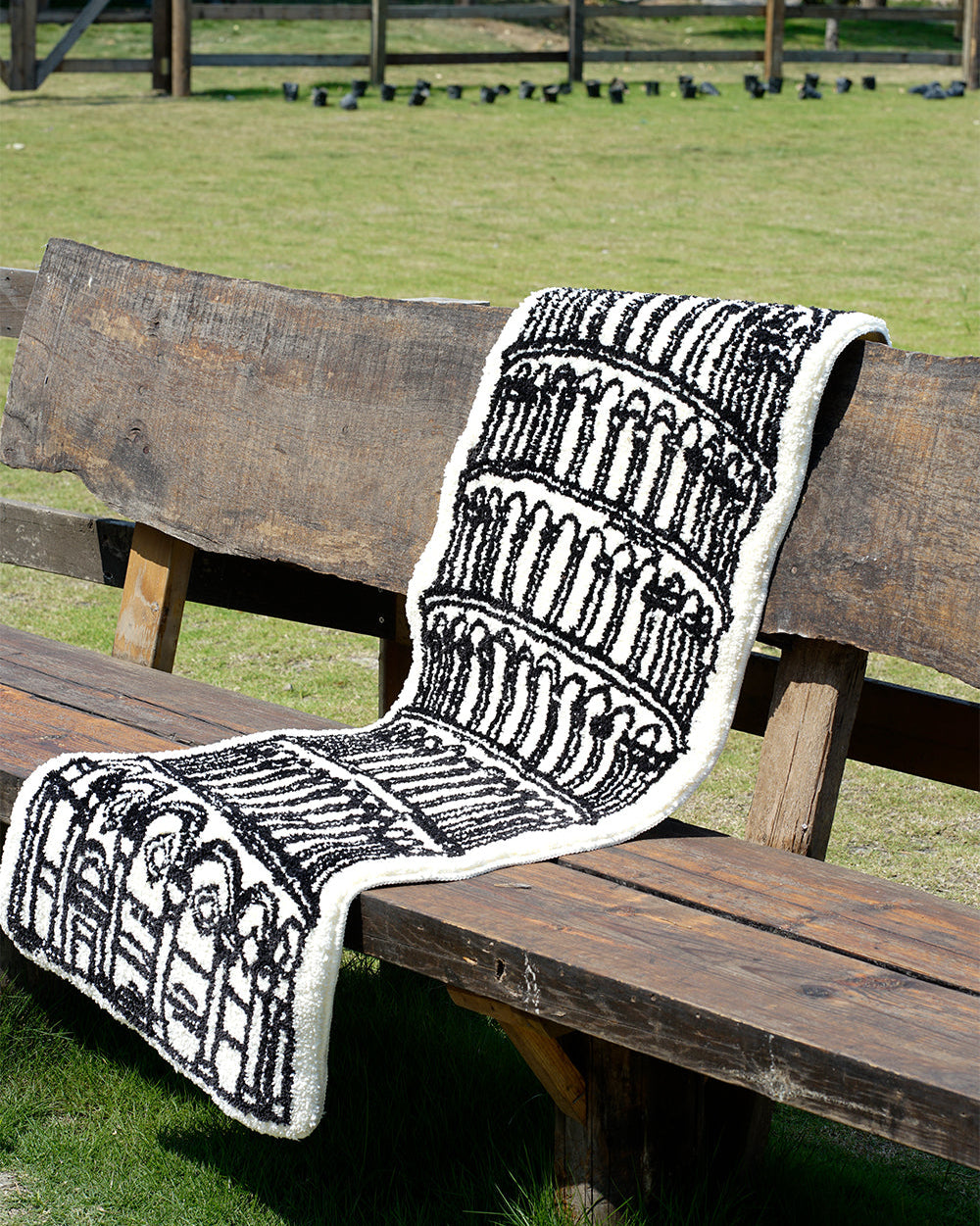 Museum-Style Bedside Rug