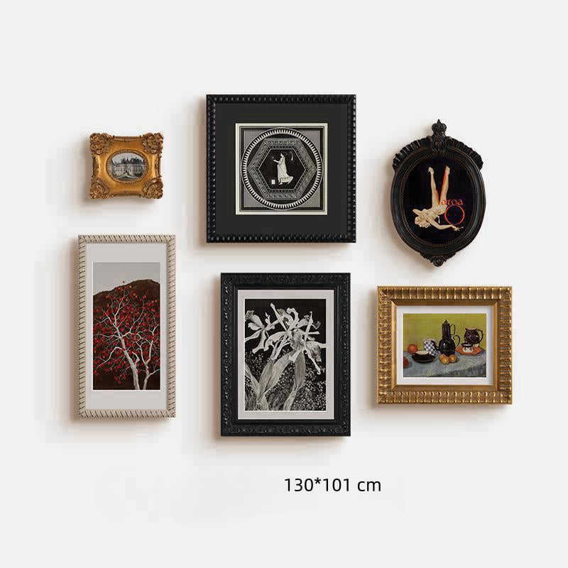 6-Piece Retro Art Prints