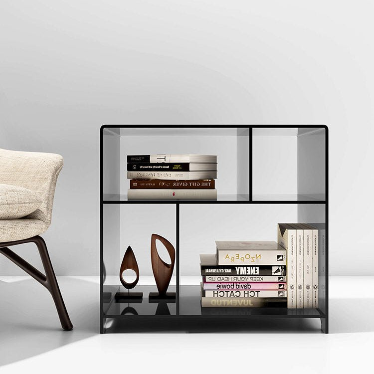 Acrylic Bookshelf Side Table - HomeinFun