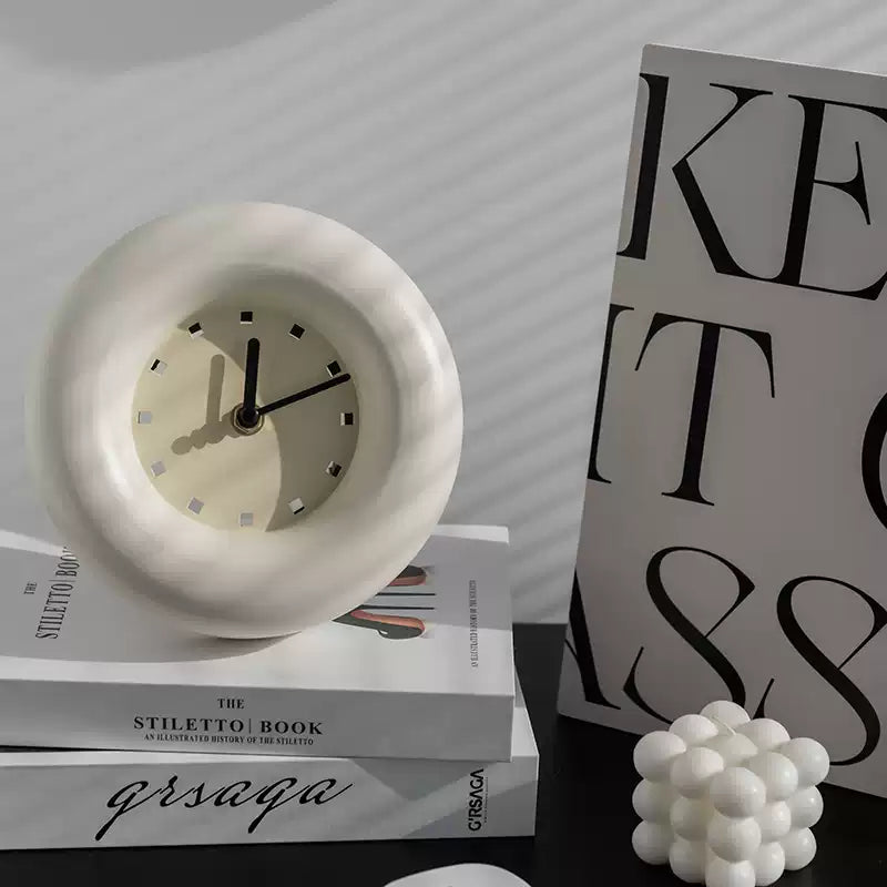Modern Round Desk Clock