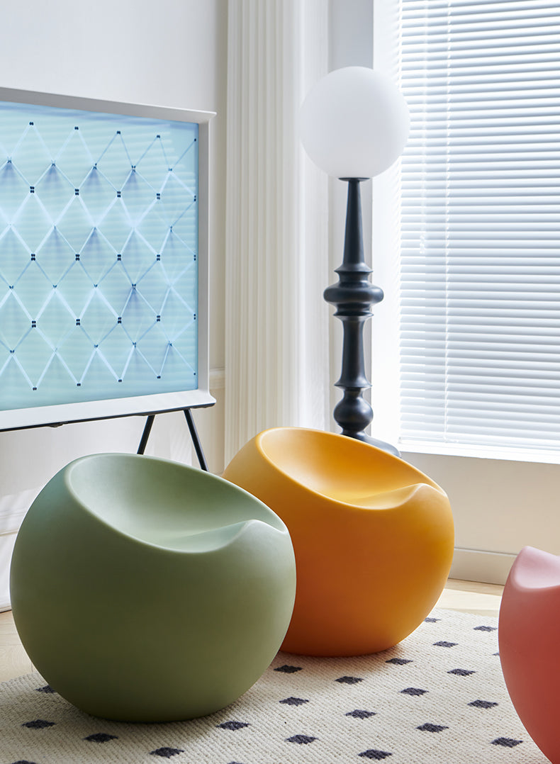 Apple Shaped Stool Chair