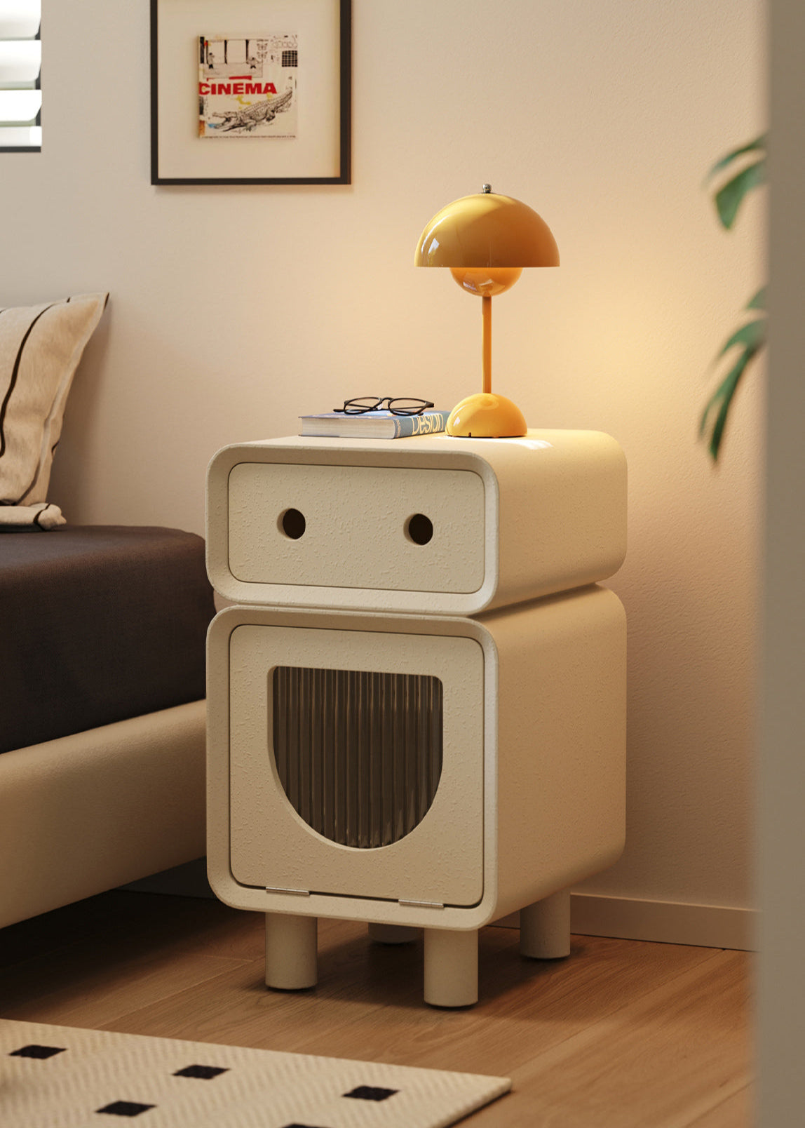 Muti Function Robot Side Table