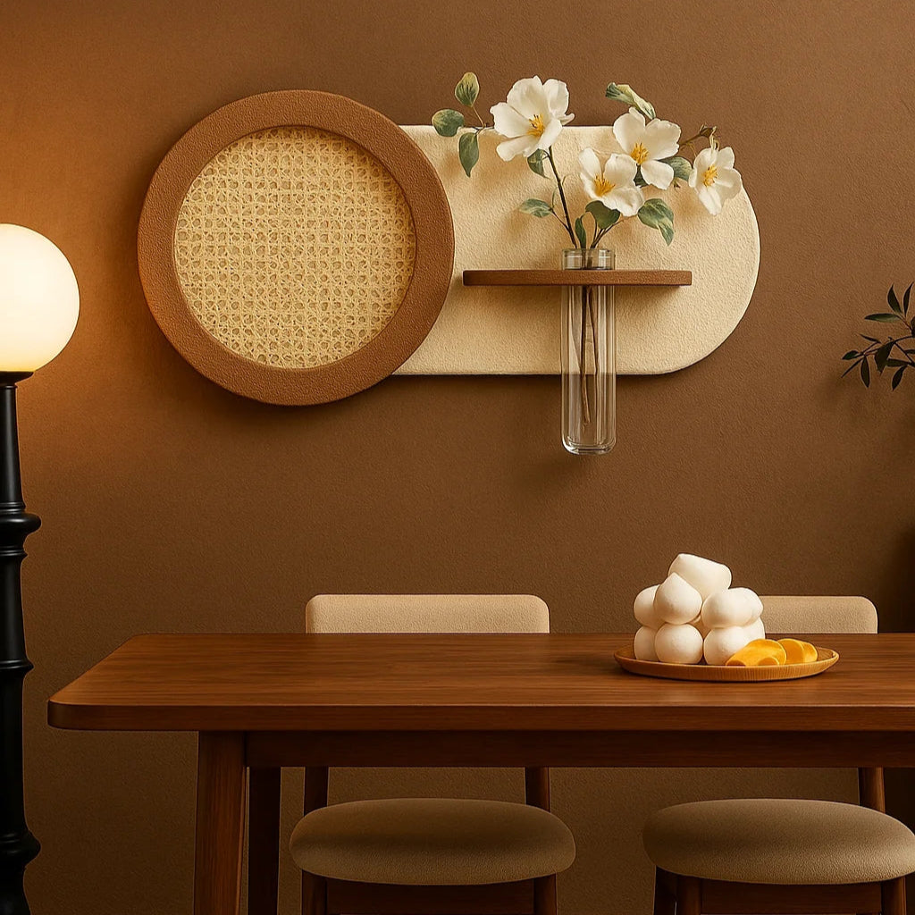 Retro 3D Sandstone Wall Art Set