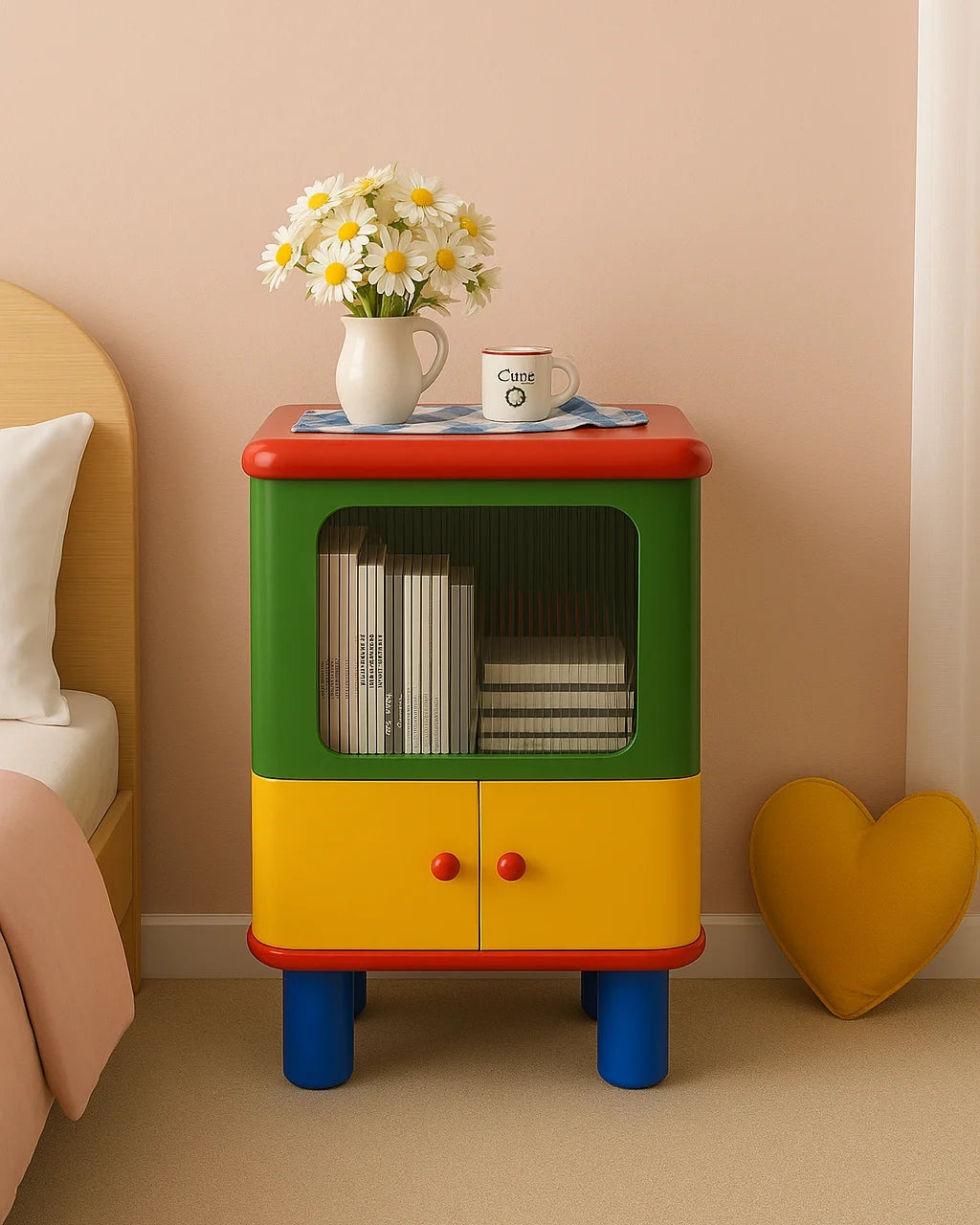 Colorful Multi-Functional Cabinet