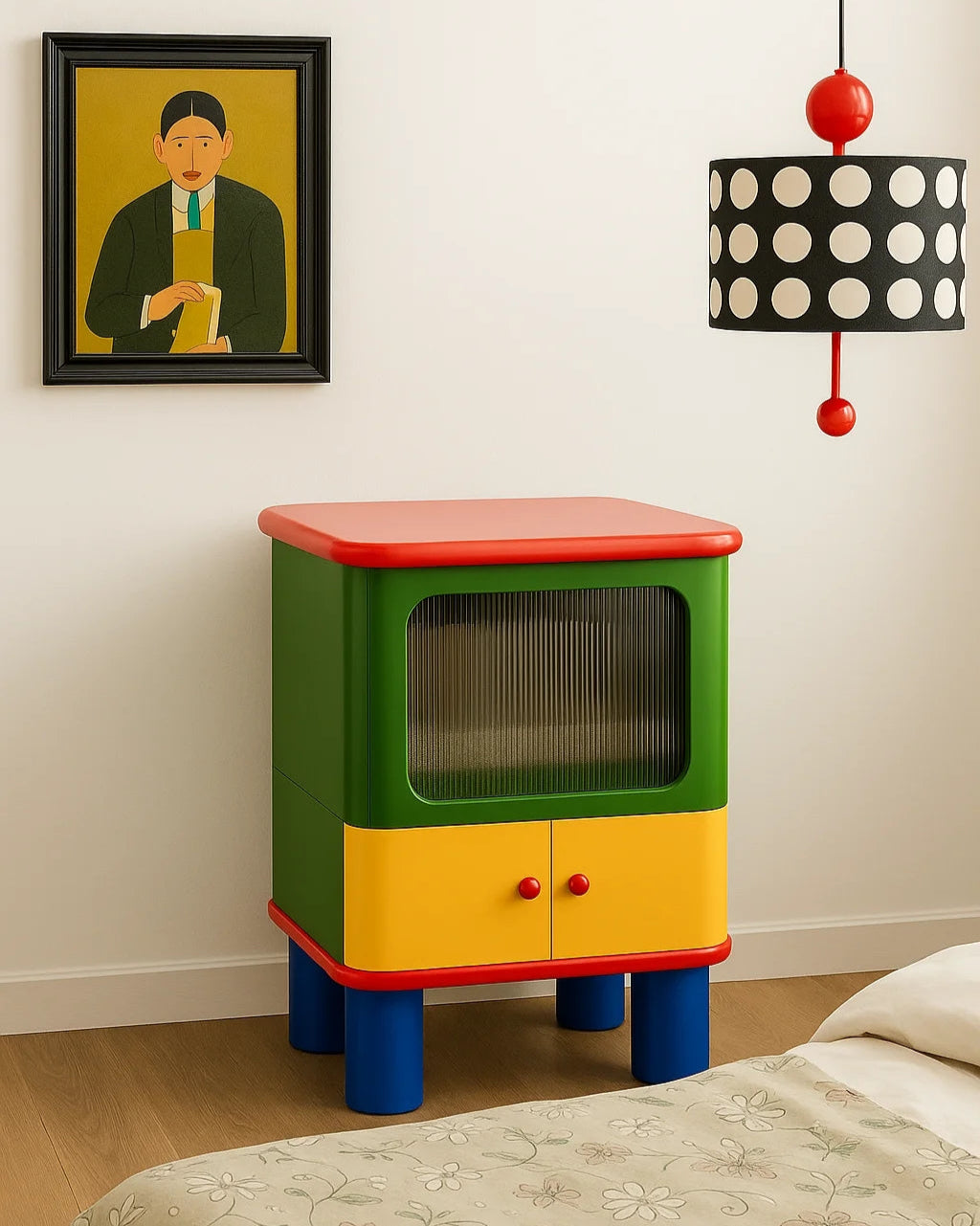 Colorful Multi-Functional Cabinet