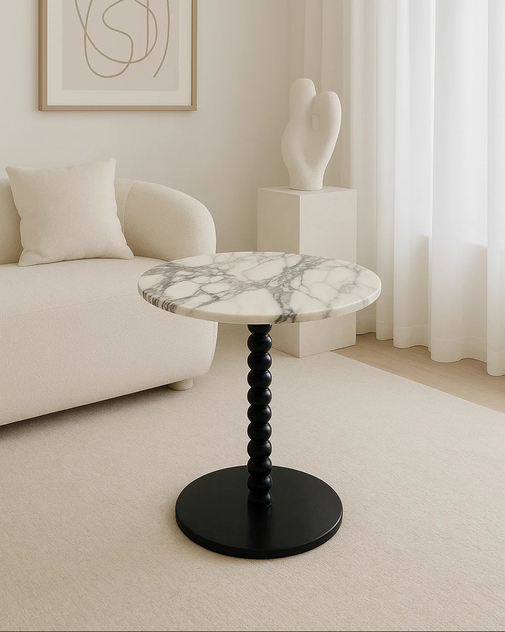 Luxurious Marble Side Table