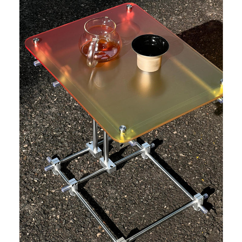 Gradient Acrylic Side Table