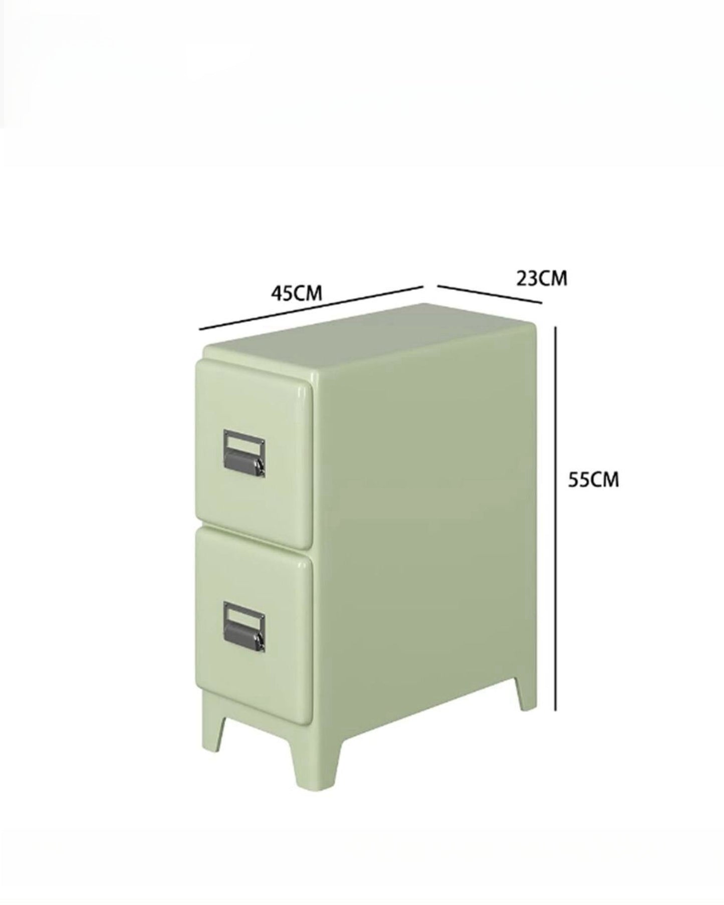 Matcha Narrow Bedside Cabinet