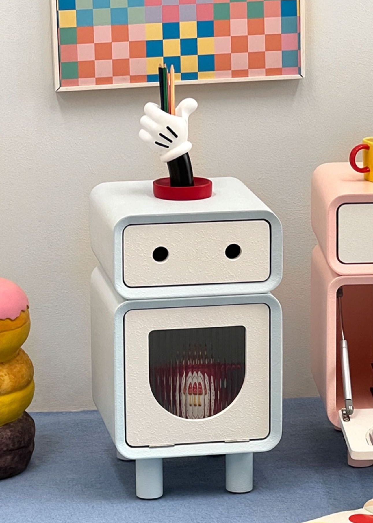 Muti Function Robot Side Table