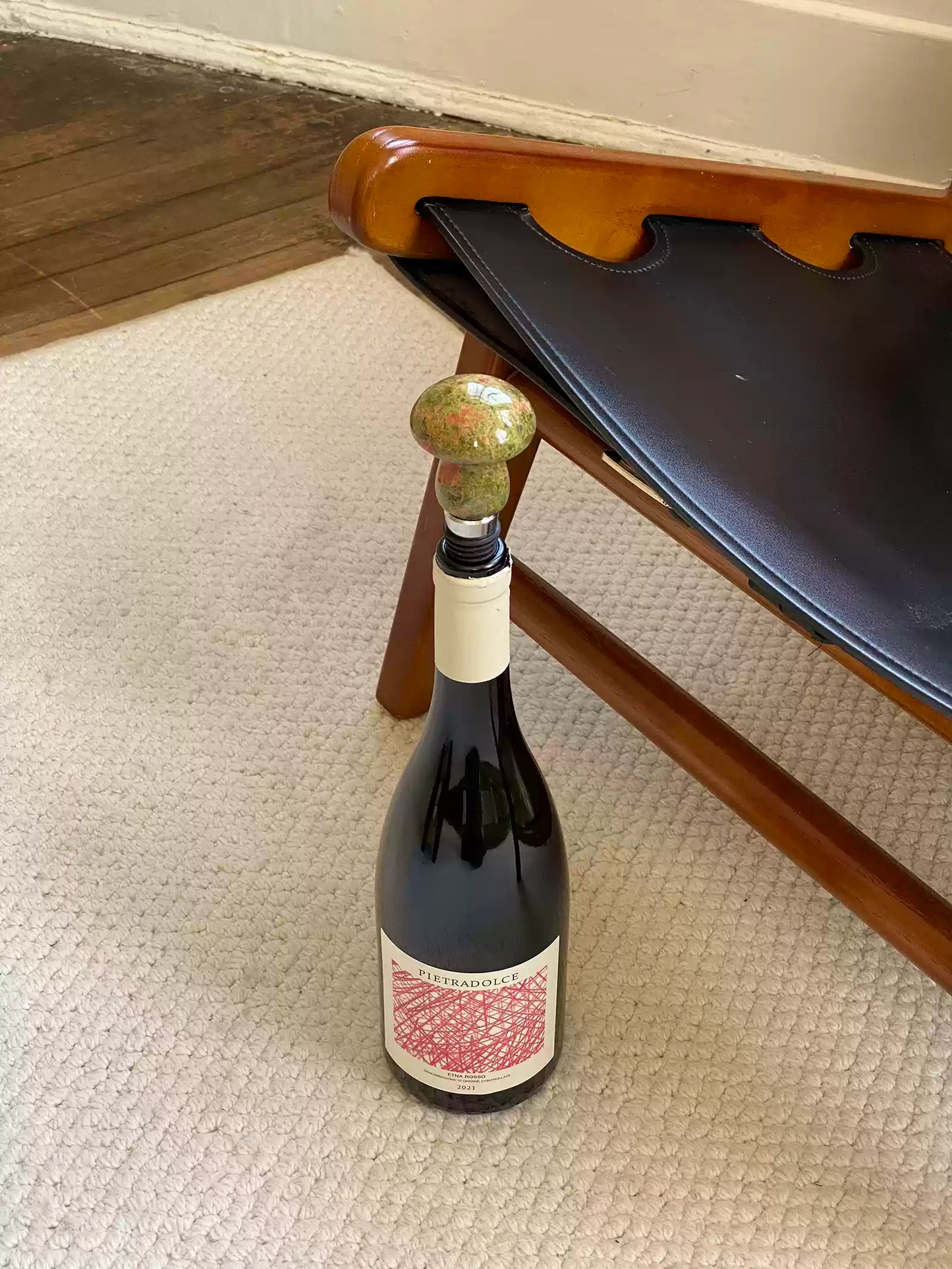 Natural Stone Wine Bottle Stopper