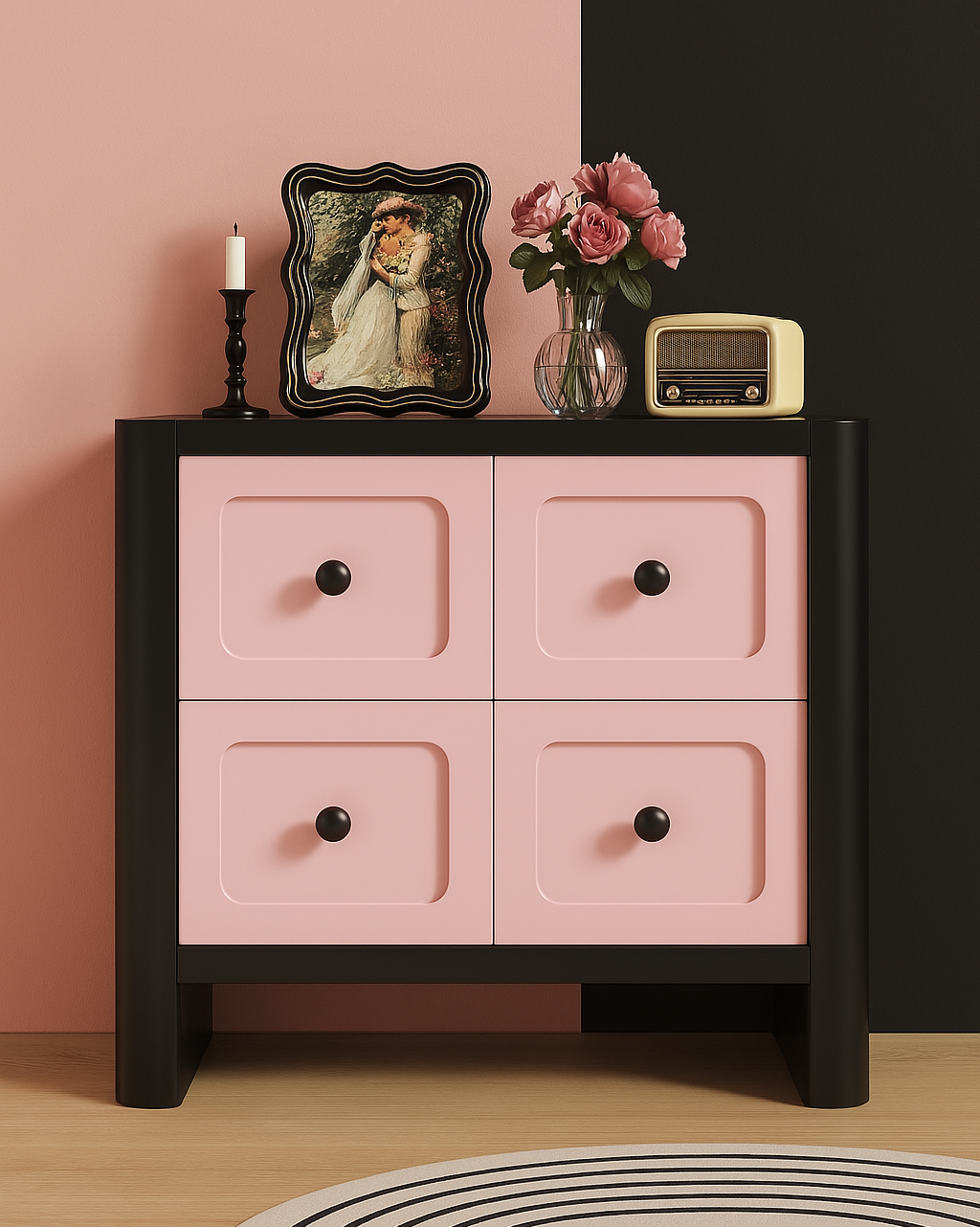 Contrast Pastel Dresser