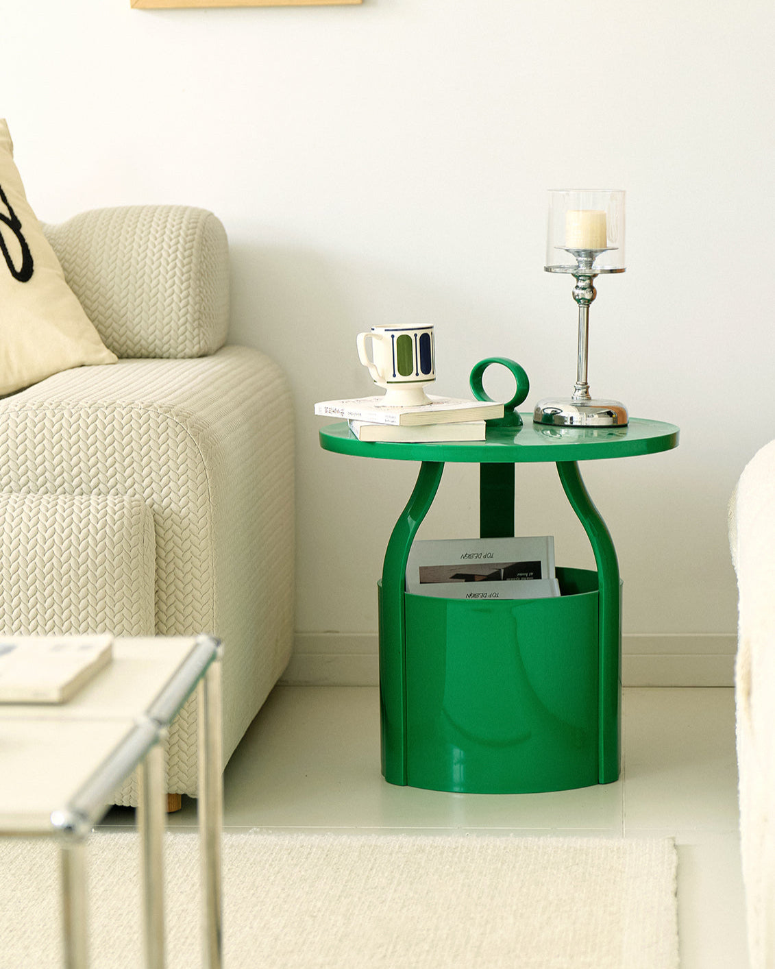 Bucket Handheld Side Table