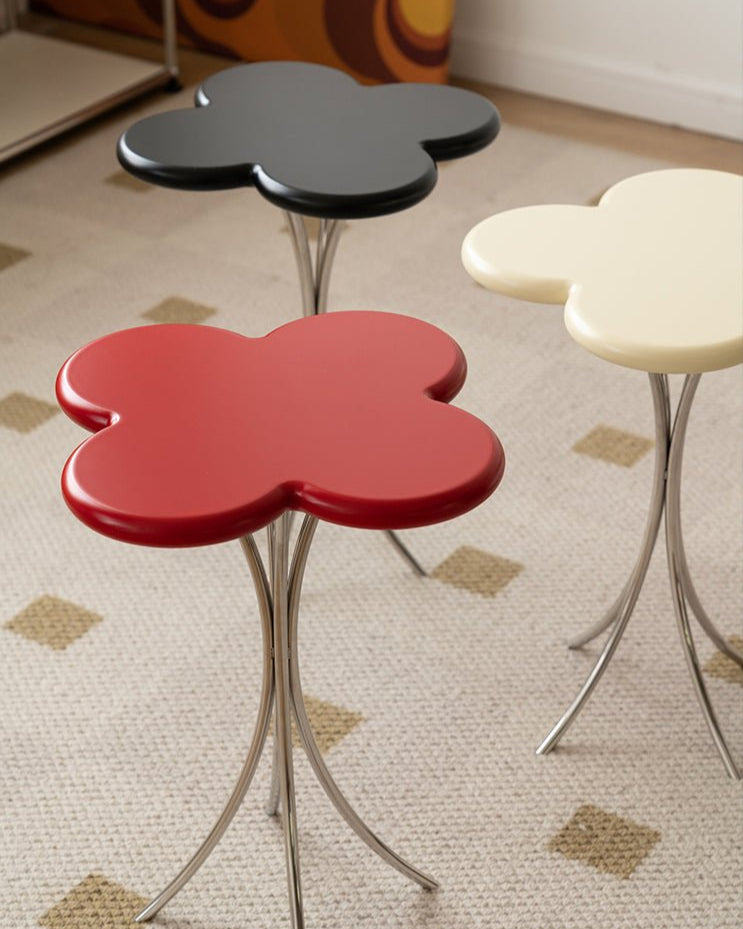 Clover Shaped Side Table - HomeinFun