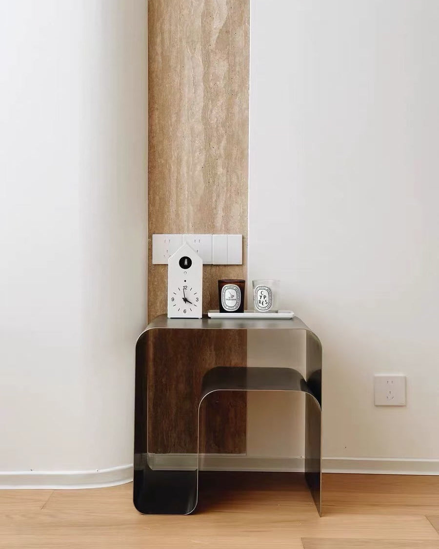 Modern Stainless Steel Side Table
