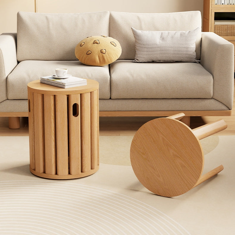 4-in-1 Stackable Stools Side Table